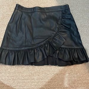 Leather skirt
